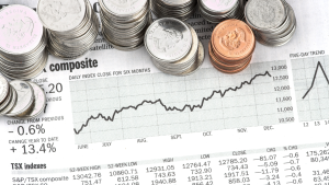 Stacked coins on financial charts, symbolizing strategic alternative financing and business investment capital for entrepreneurs.